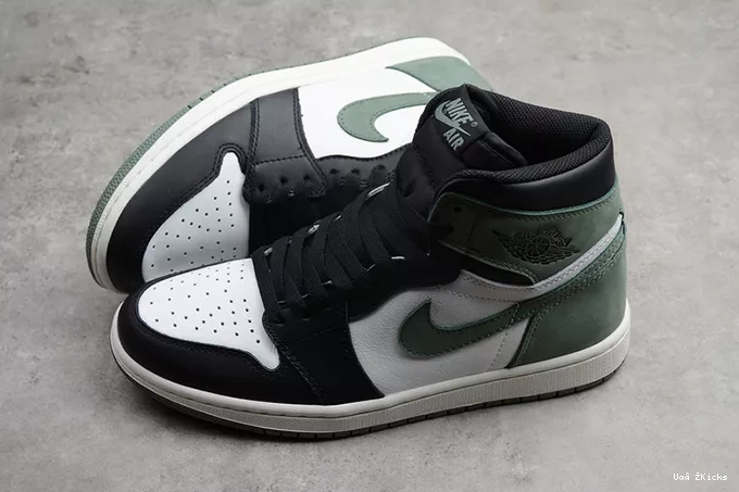 1 "Clay 7967 555088- Green" Air Jordan Retro Comfortable 329 0909